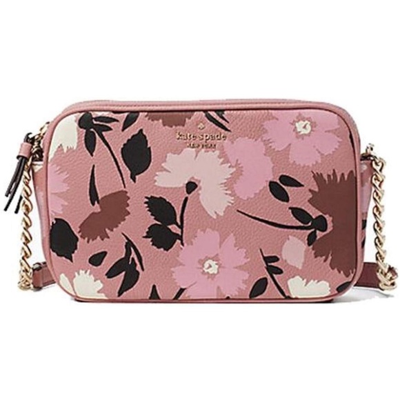 kate spade Handbags - Kate Spade NY Briar Lane Gala Floral Kendall Crossbody Leather Purse